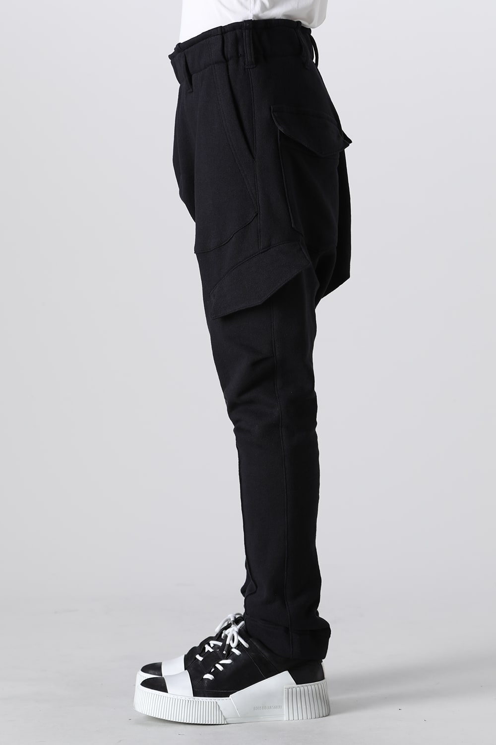 Easy Saruel Pants Black