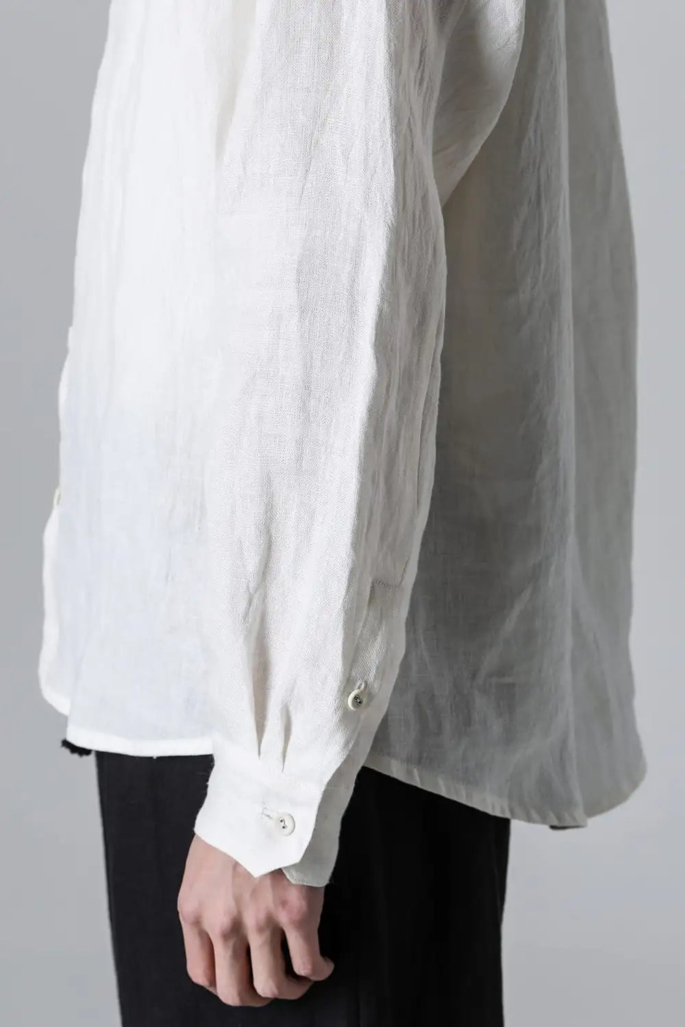 Yokeless Shirt Cadi Linen