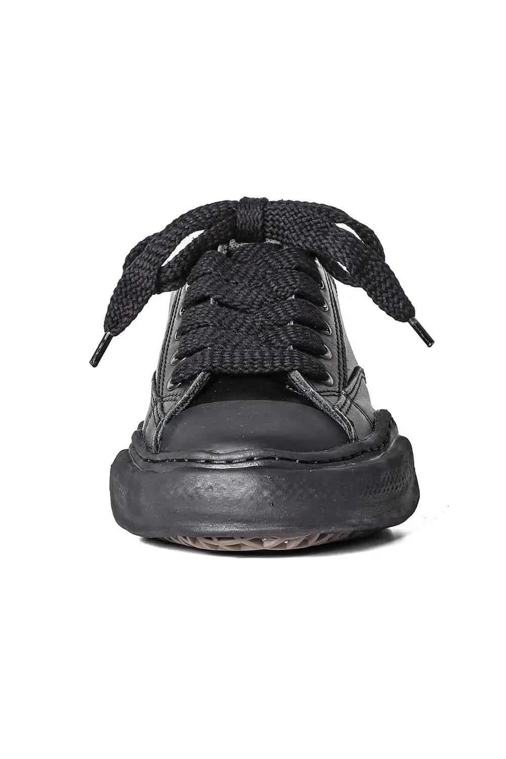 PETERSON Leather Low-Cut sneaker Black / Black