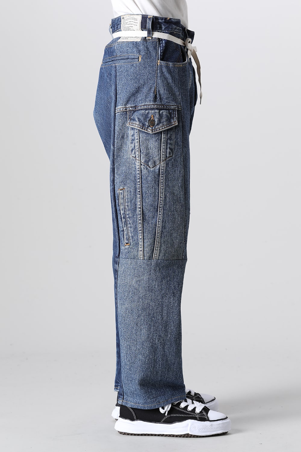Denim Cargo Pants - L3