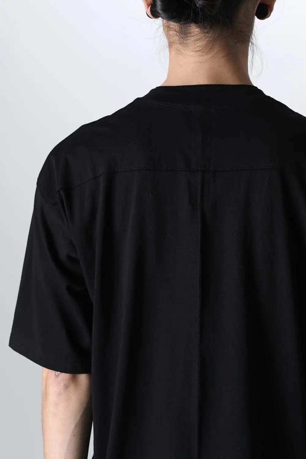 Cotton Jersey Pocket T-shirt  Black