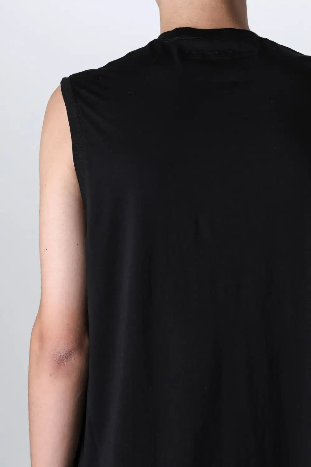 Cotton/Modal Jersey Sleeveless Cut & Sewn