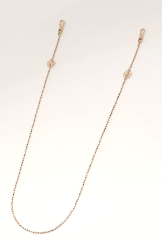 Mask Chain Holder Pink Gold