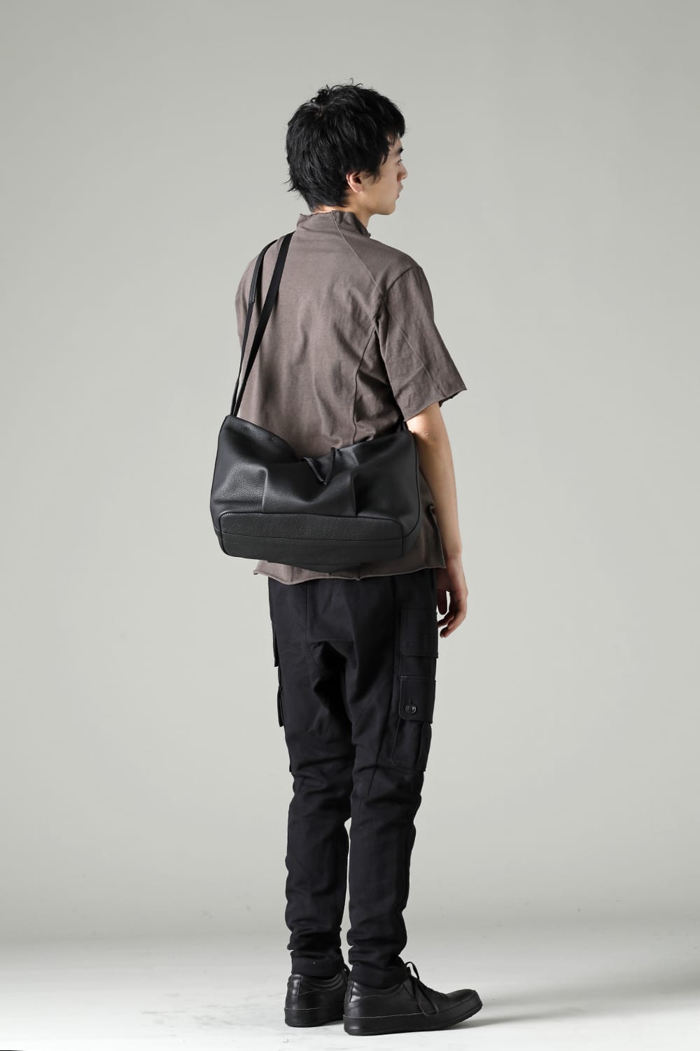 Shoulder bag Leather Black