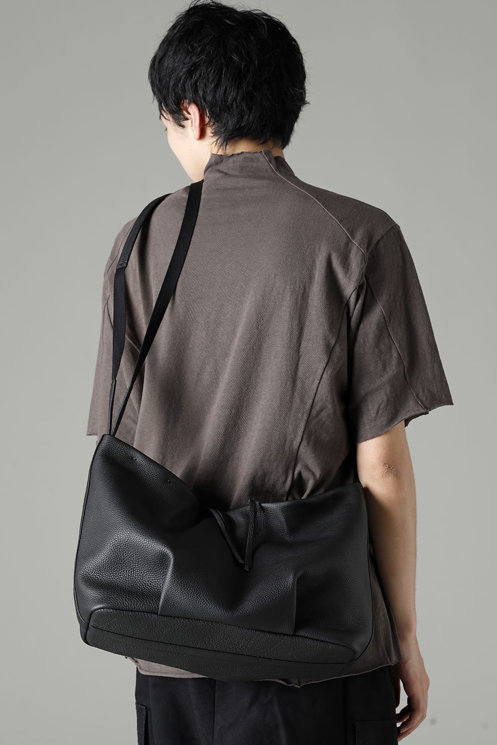 Shoulder bag Leather Black