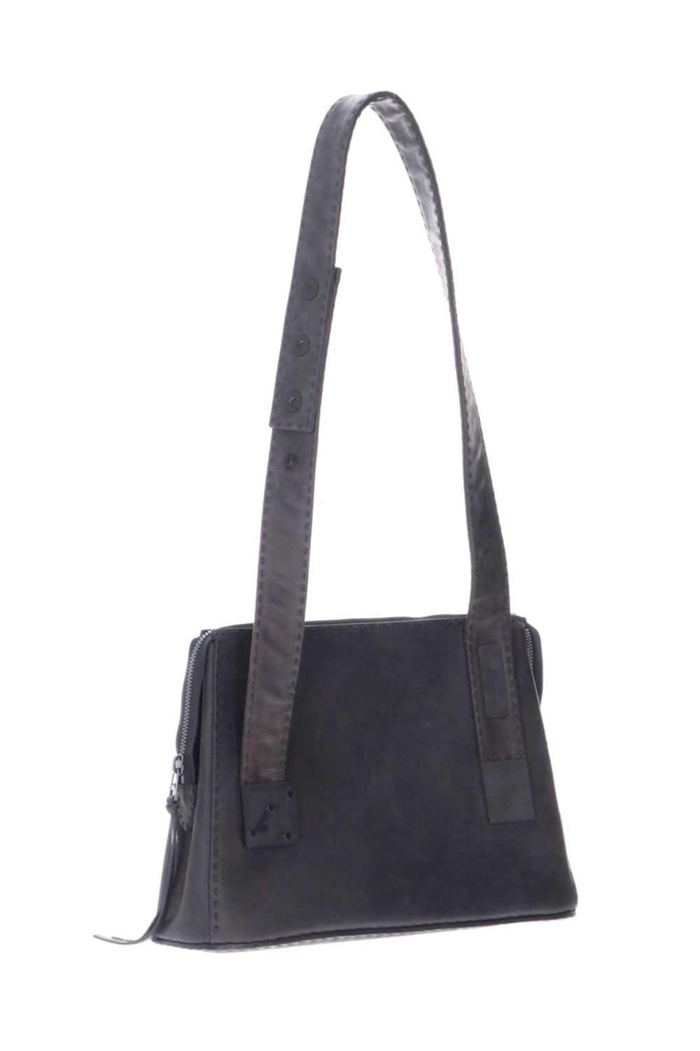 Hand made Messenger Bag Cow Leather Black