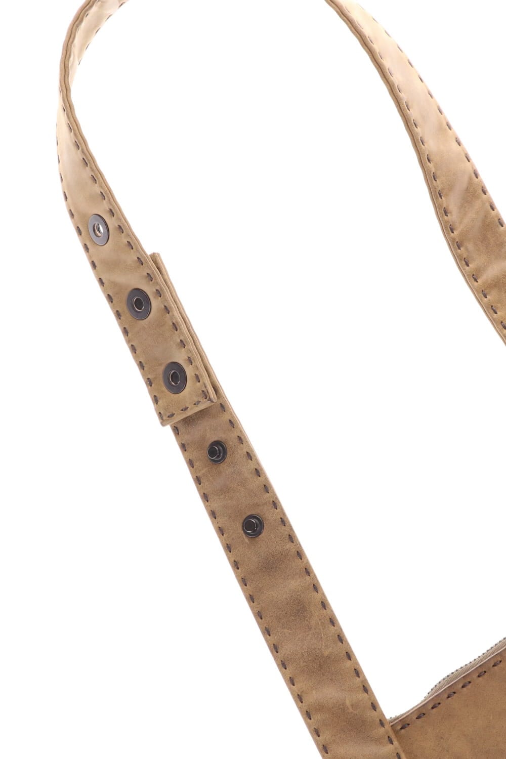 Hand made Messenger Bag Cow Leather Dark Olive