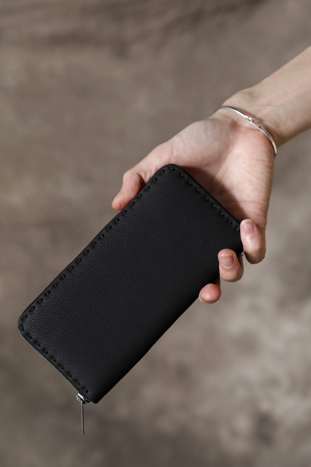 ロング ウォレット デュプイ バブル カーフレザー