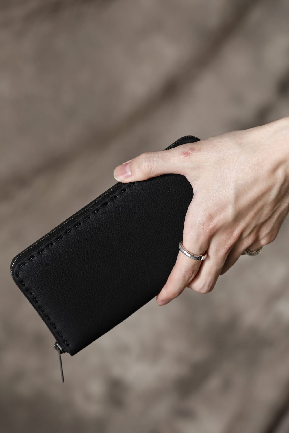 ロング ウォレット デュプイ バブル カーフレザー