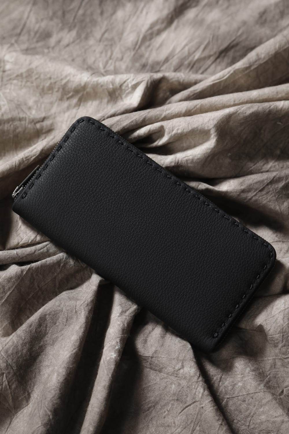 ロング ウォレット デュプイ バブル カーフレザー