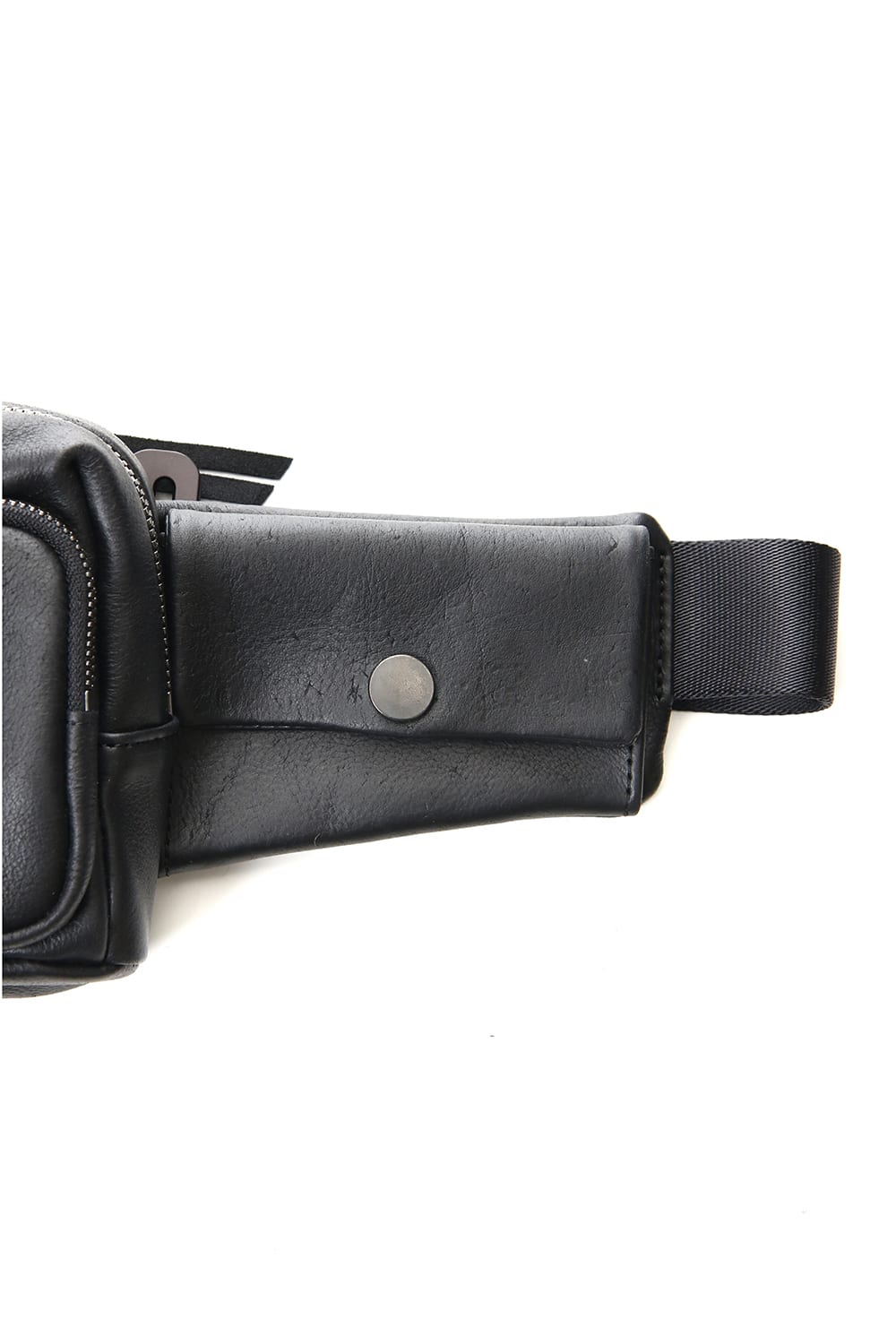 Waist bag Kudu leather Black