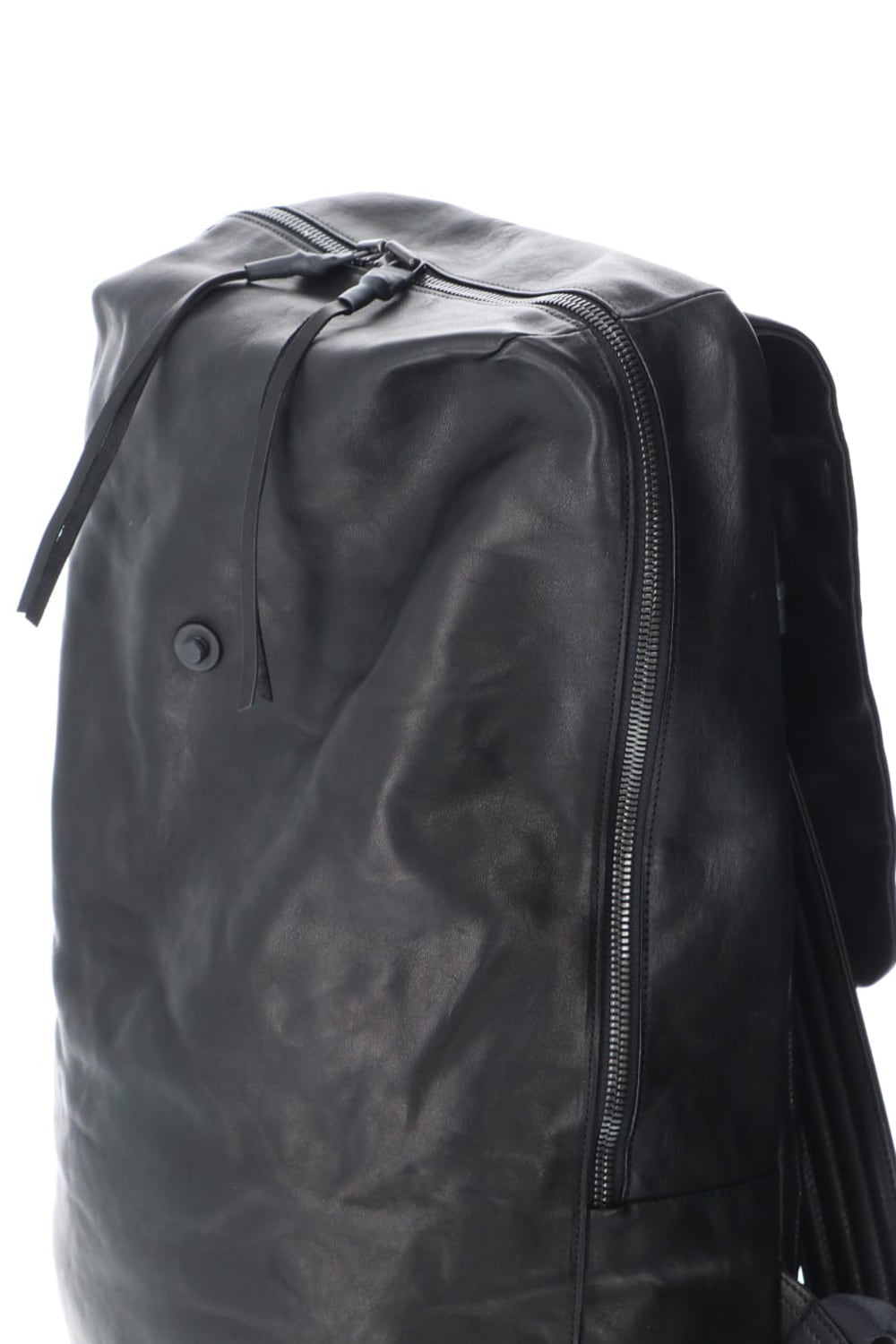PC backpack GUIDI Horse Leather Black