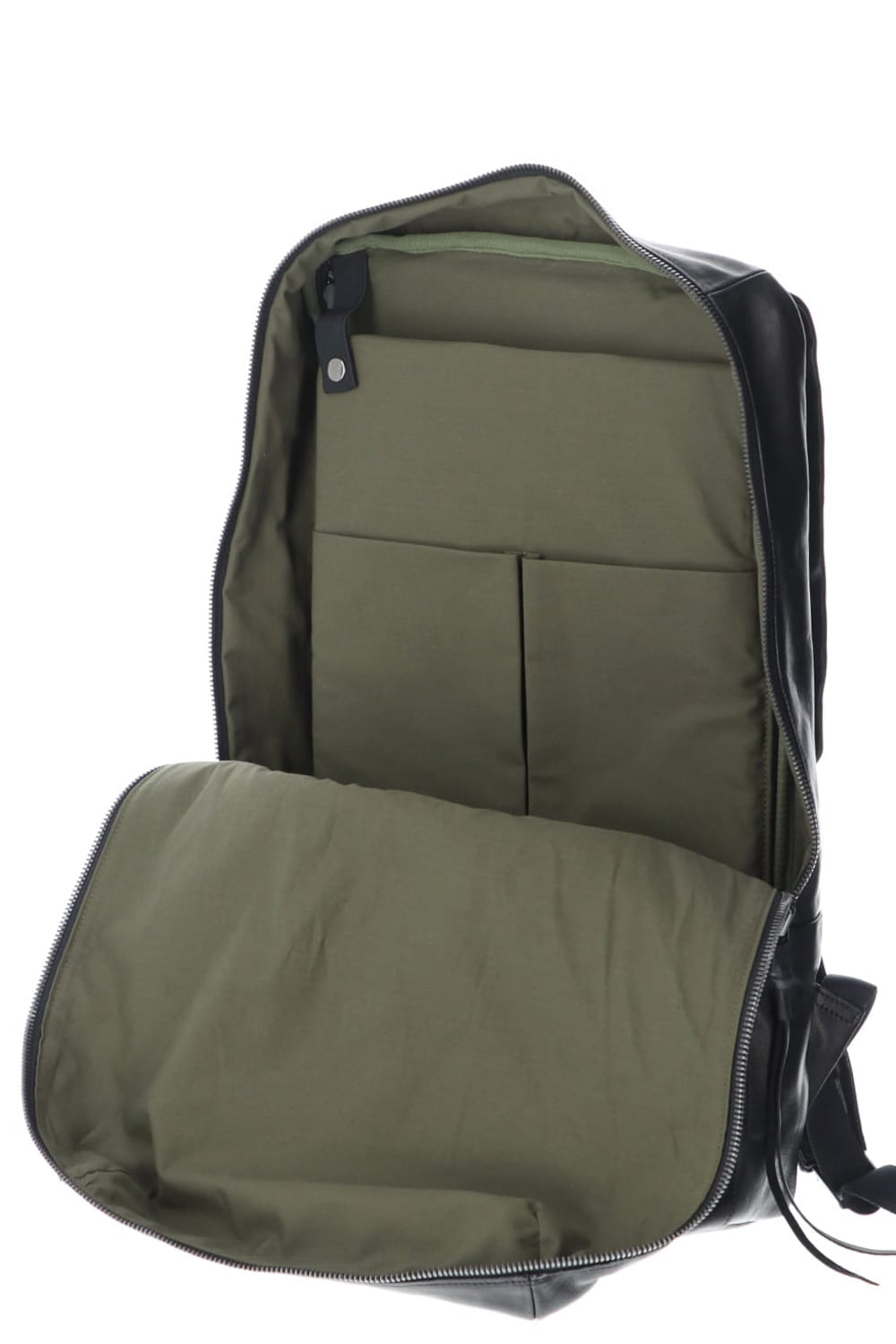 PC backpack GUIDI Horse Leather Black