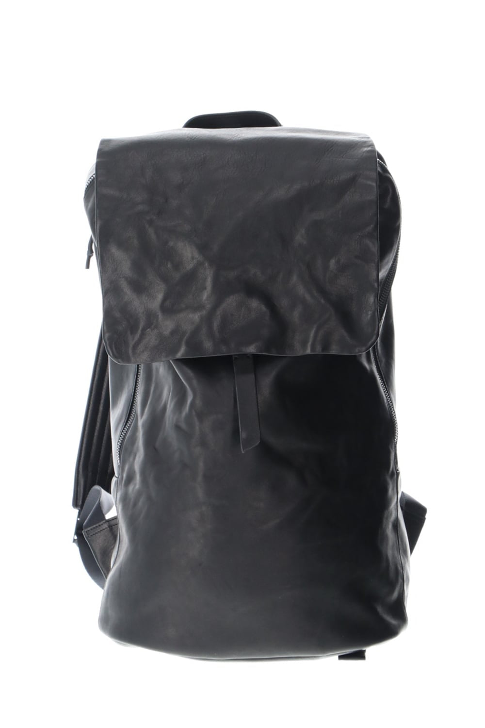 PC backpack GUIDI Horse Leather Black