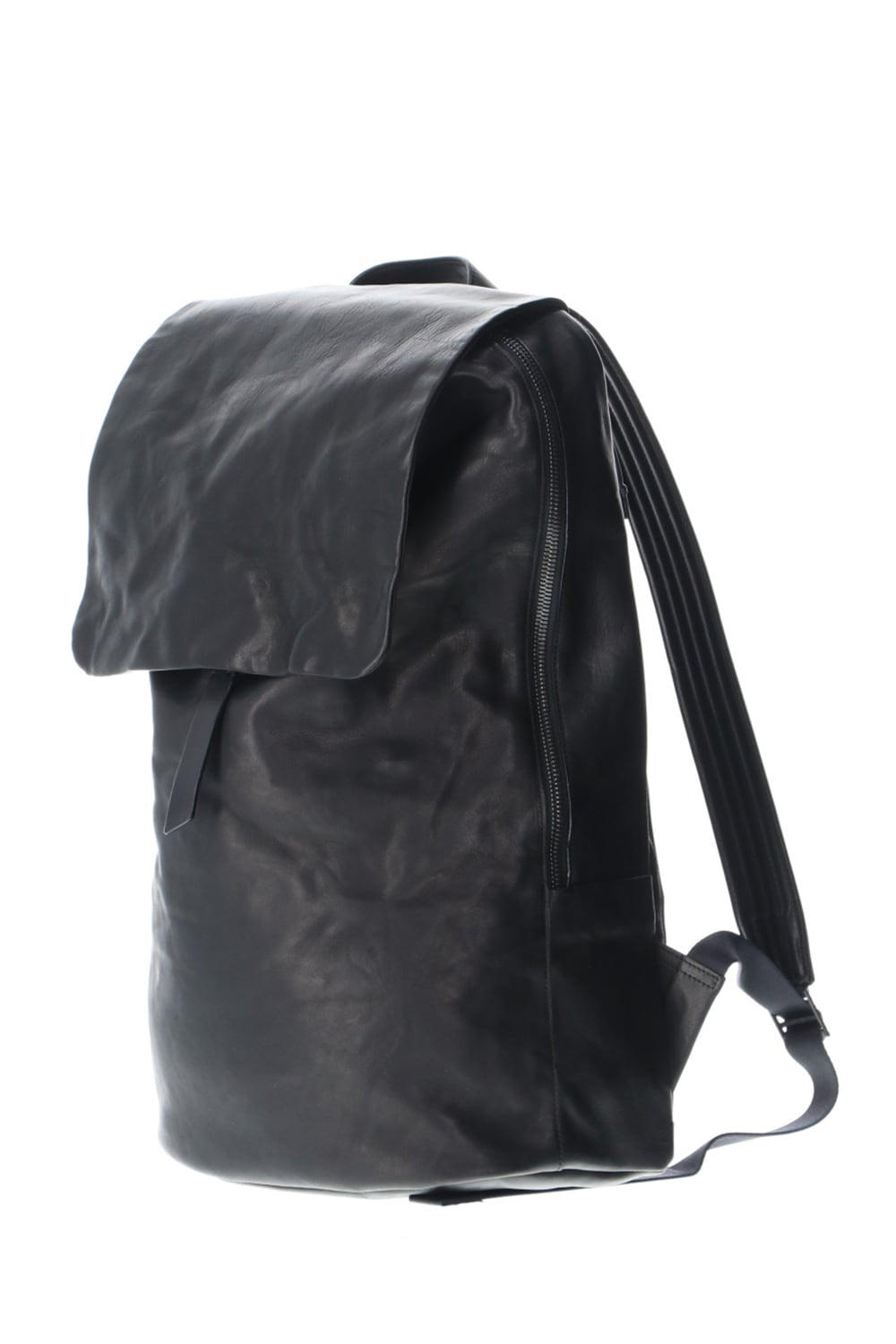 PC backpack GUIDI Horse Leather Black