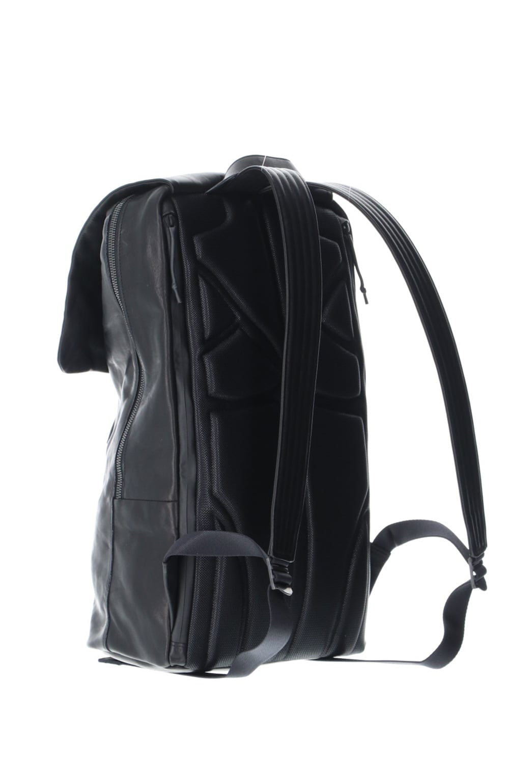 PC backpack GUIDI Horse Leather Black