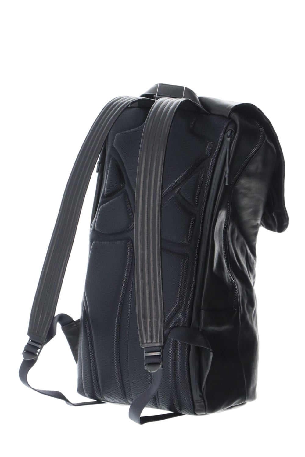 PC backpack GUIDI Horse Leather Black