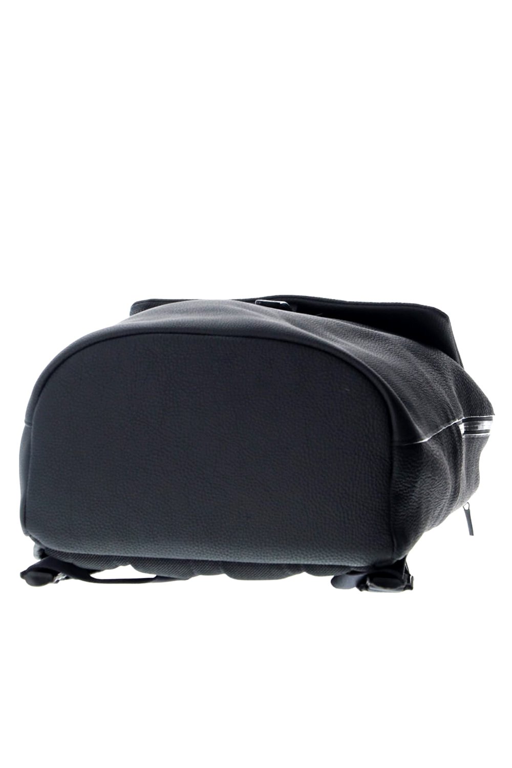 PC backpack Cow Leather Shrink Calf Black