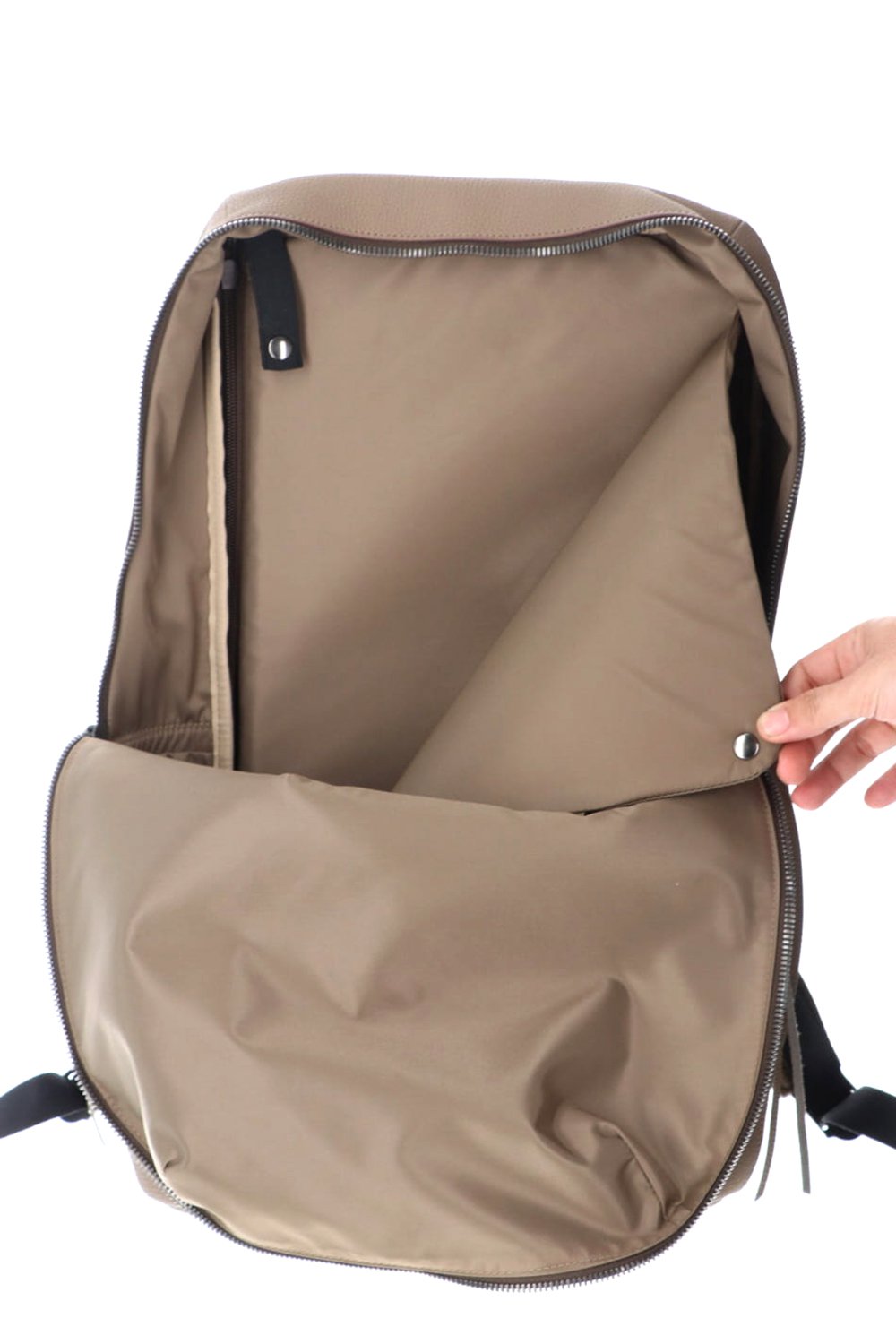 PC backpack Cow Leather Tope