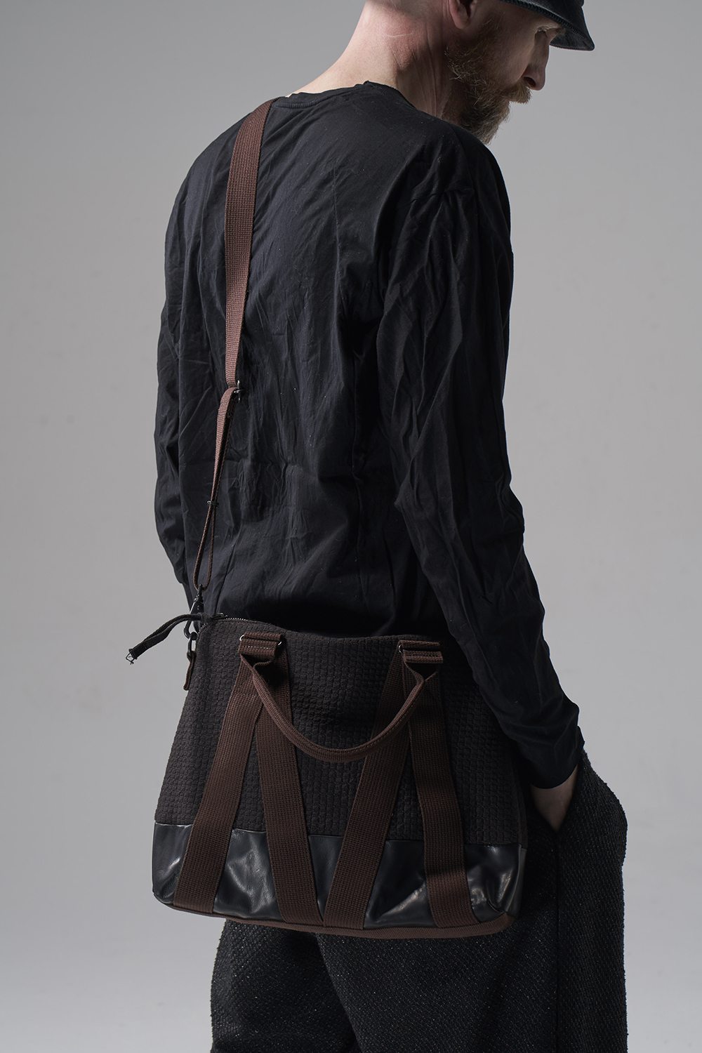 Crossbody bag Virgin wool