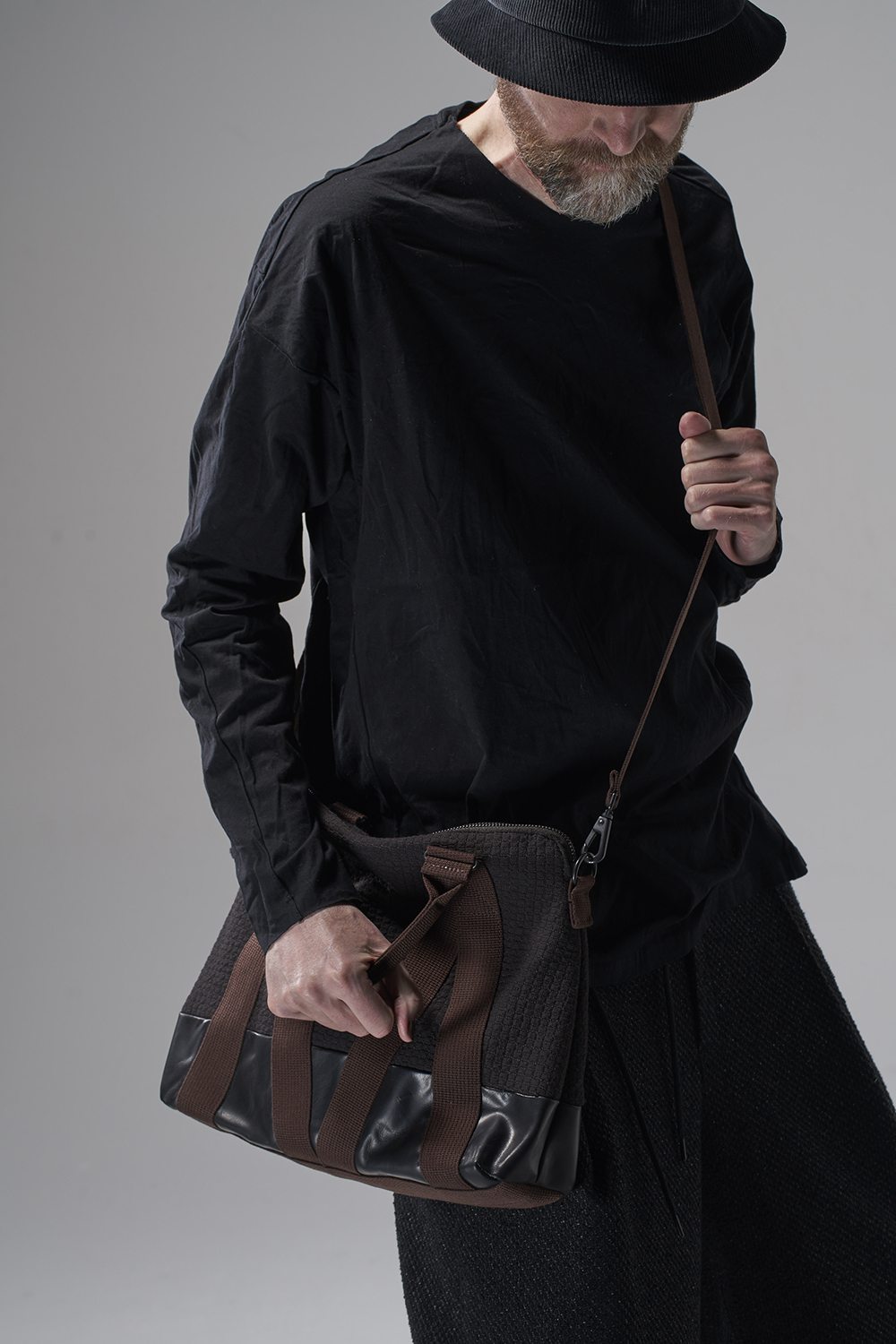 Crossbody bag Virgin wool