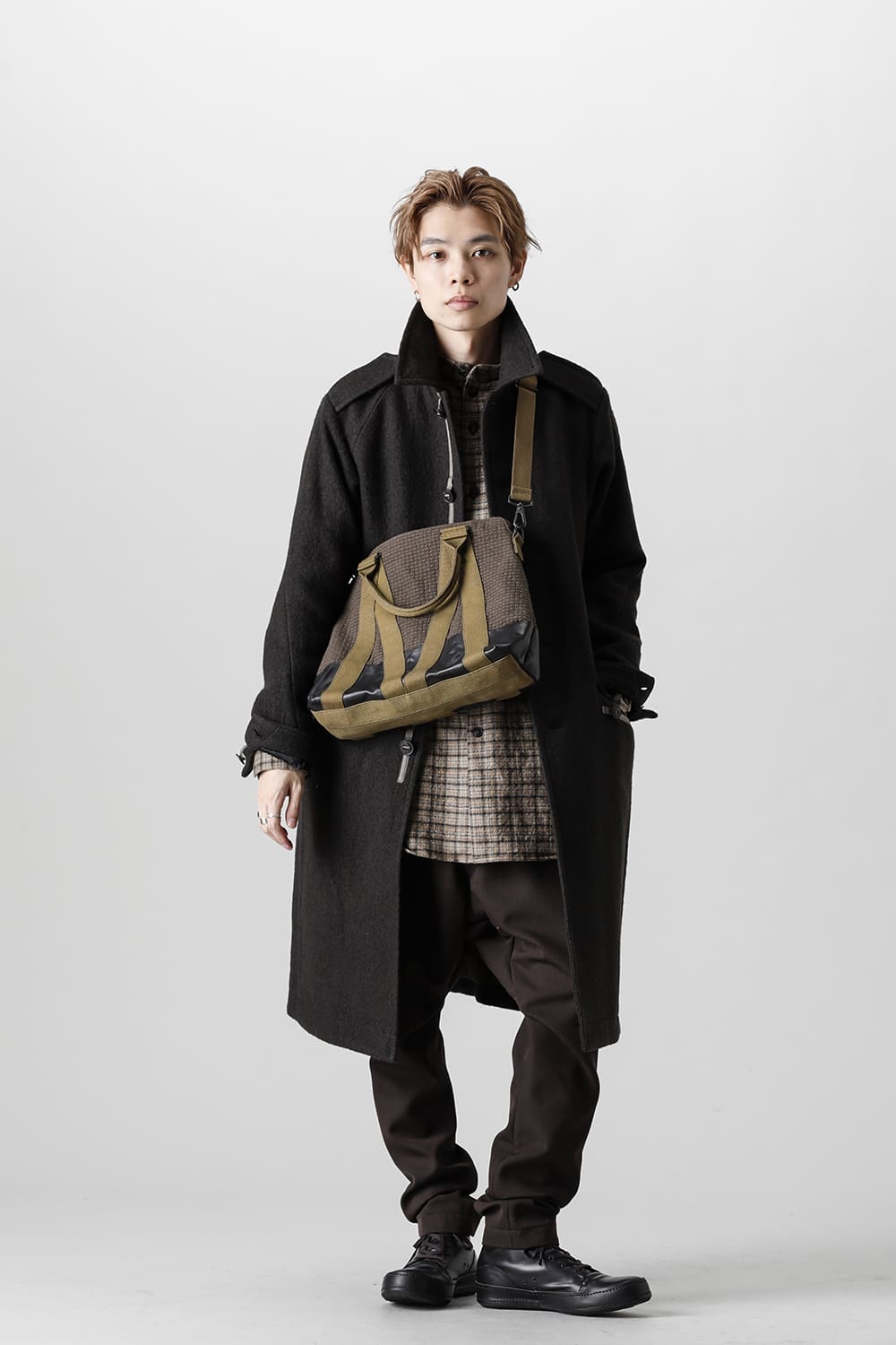 Crossbody bag Virgin wool