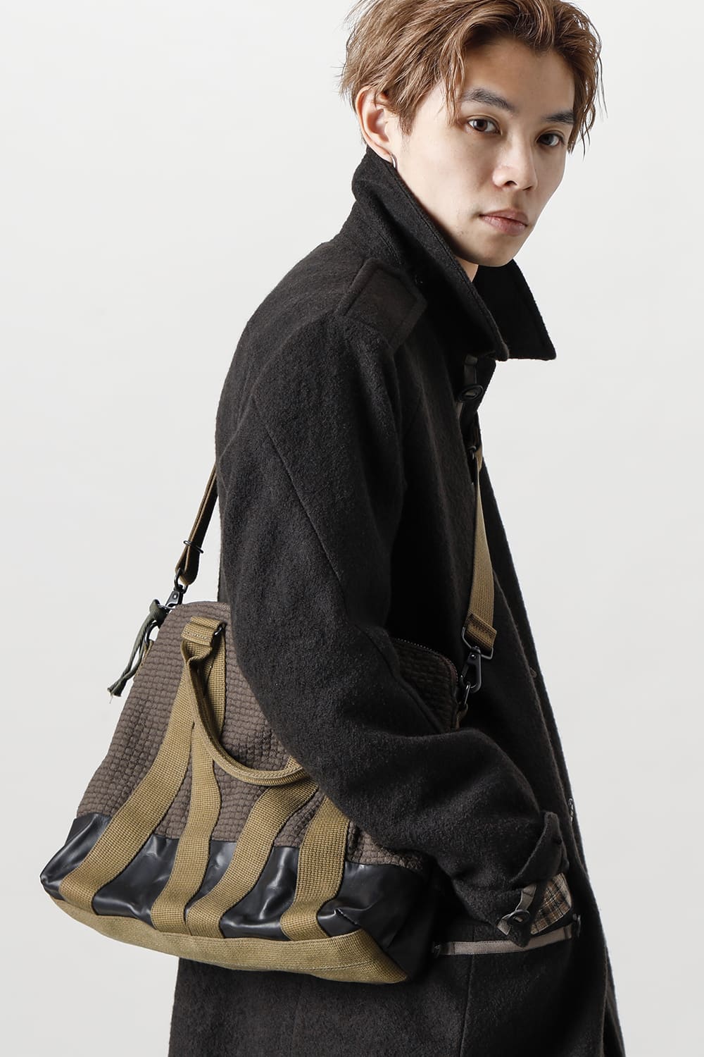 Crossbody bag Virgin wool