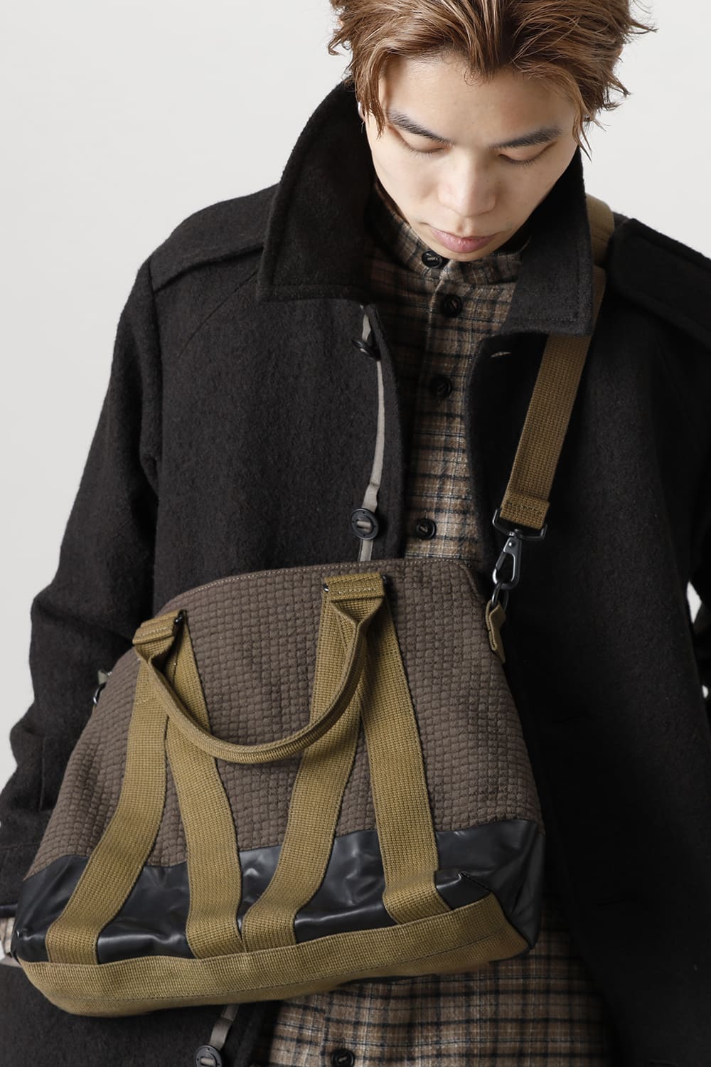 Crossbody bag Virgin wool