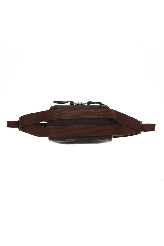 Waist bag Virgin wool Lava Stone