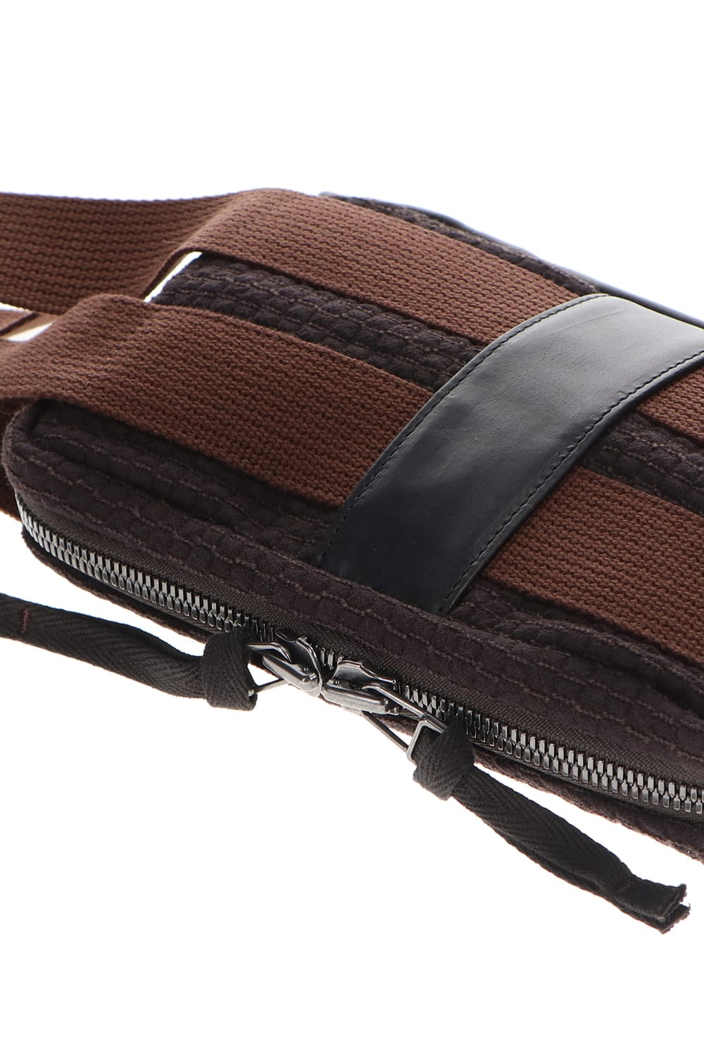 Waist bag Virgin wool Lava Stone