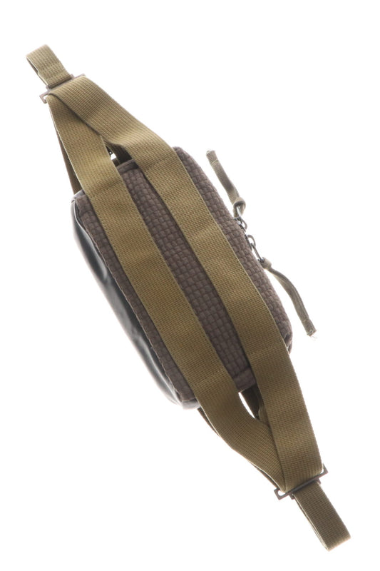 Waist bag Virgin wool Otter Gray