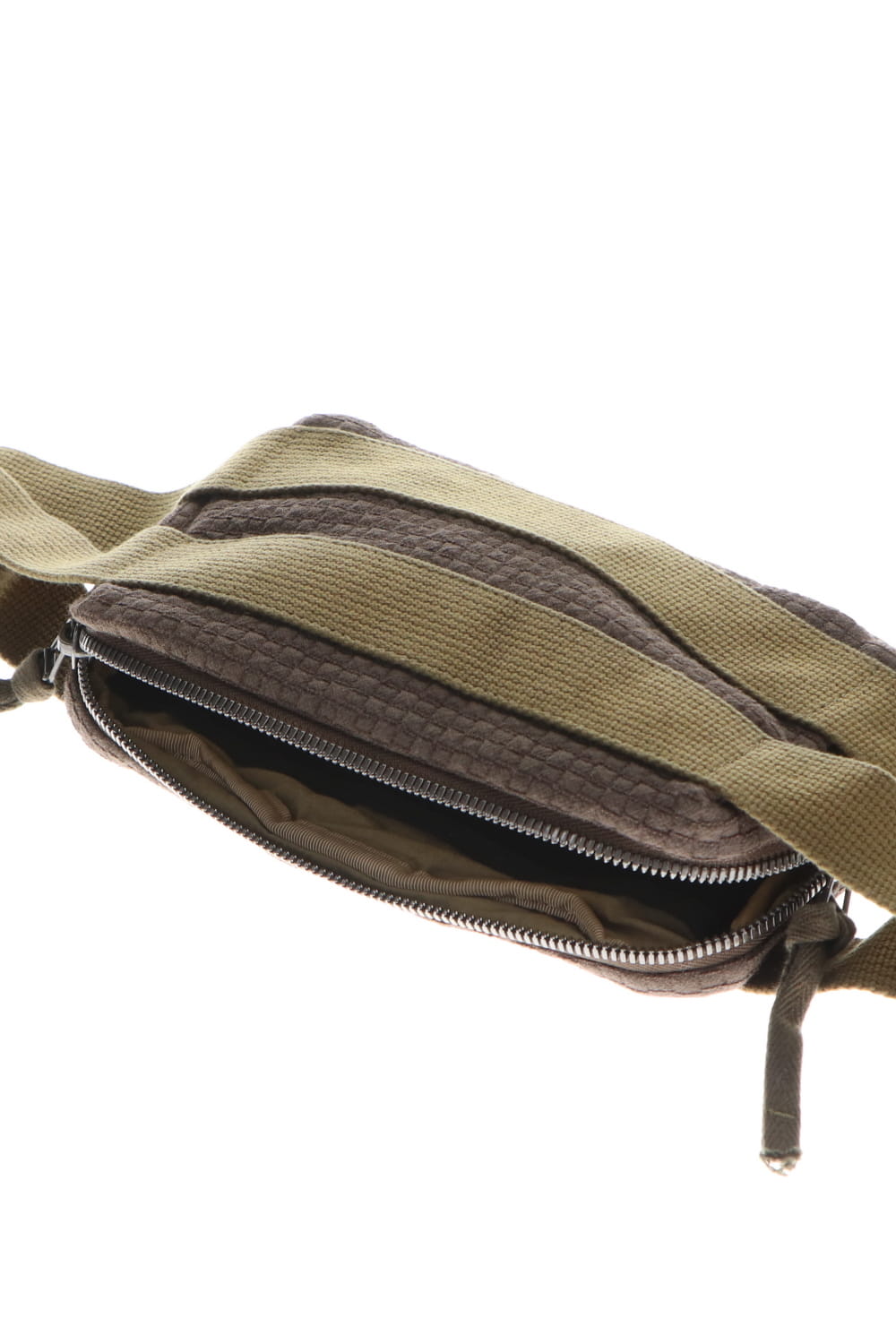 Waist bag Virgin wool Otter Gray