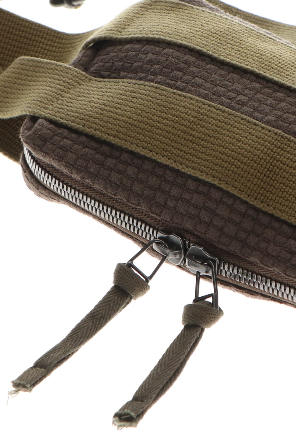 Waist bag Virgin wool Otter Gray