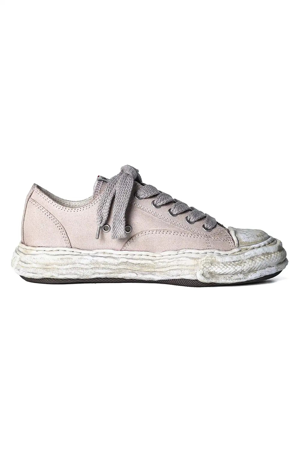 PETERSON 23 canvas garment dye Low-Top sneakers Brown