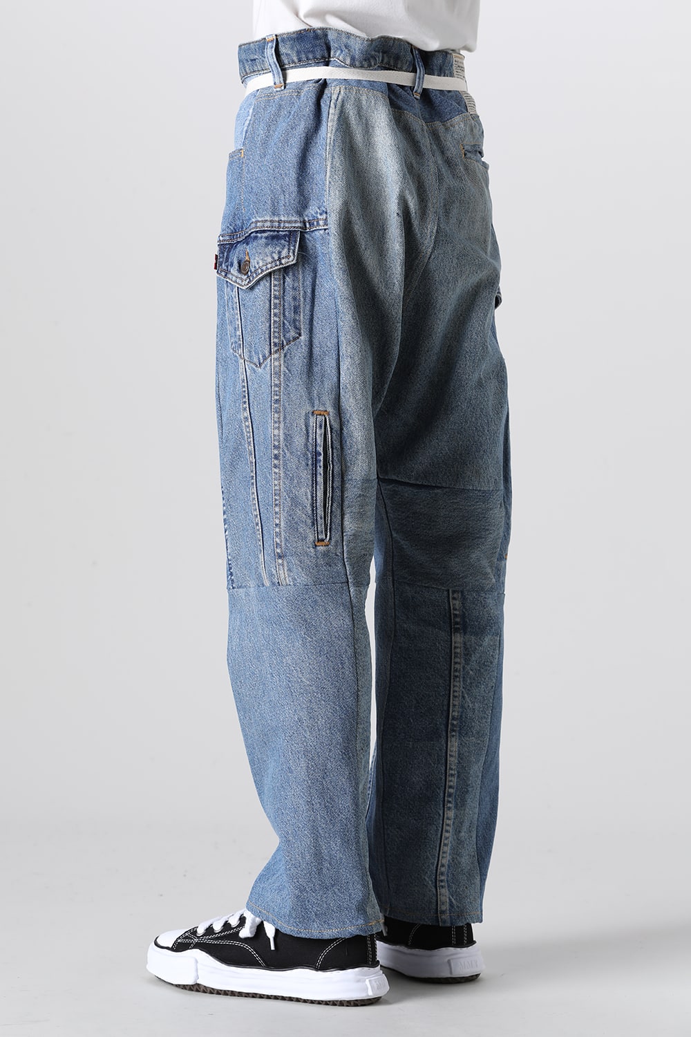 Denim Cargo Pants - L1