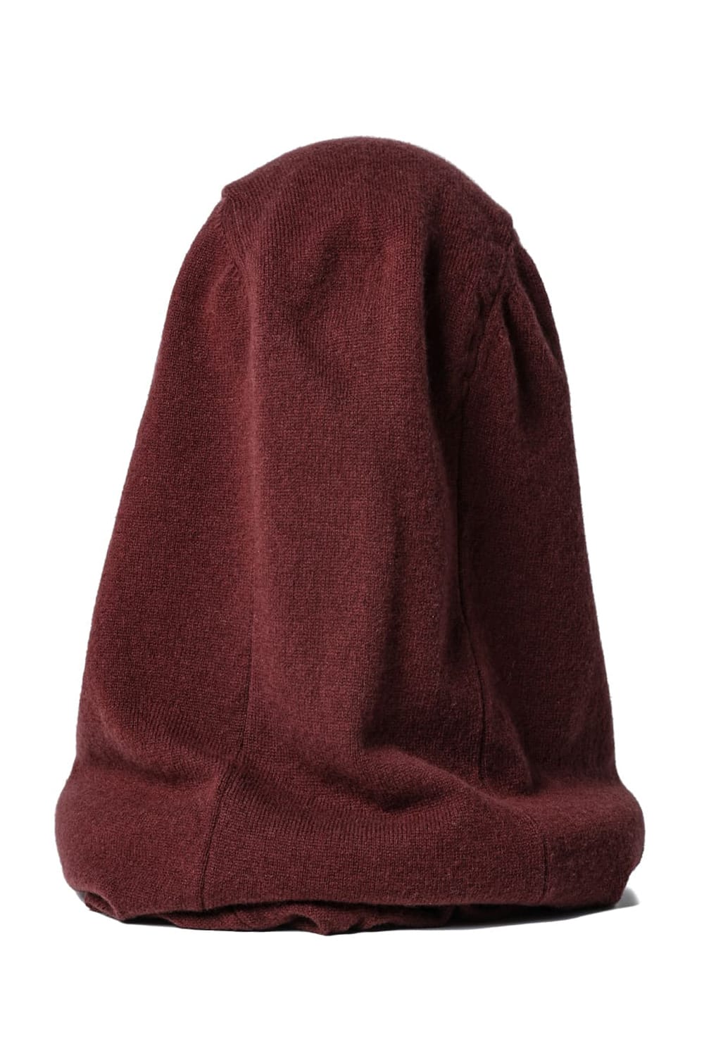 lambs wool huge balaclava Bordeaux