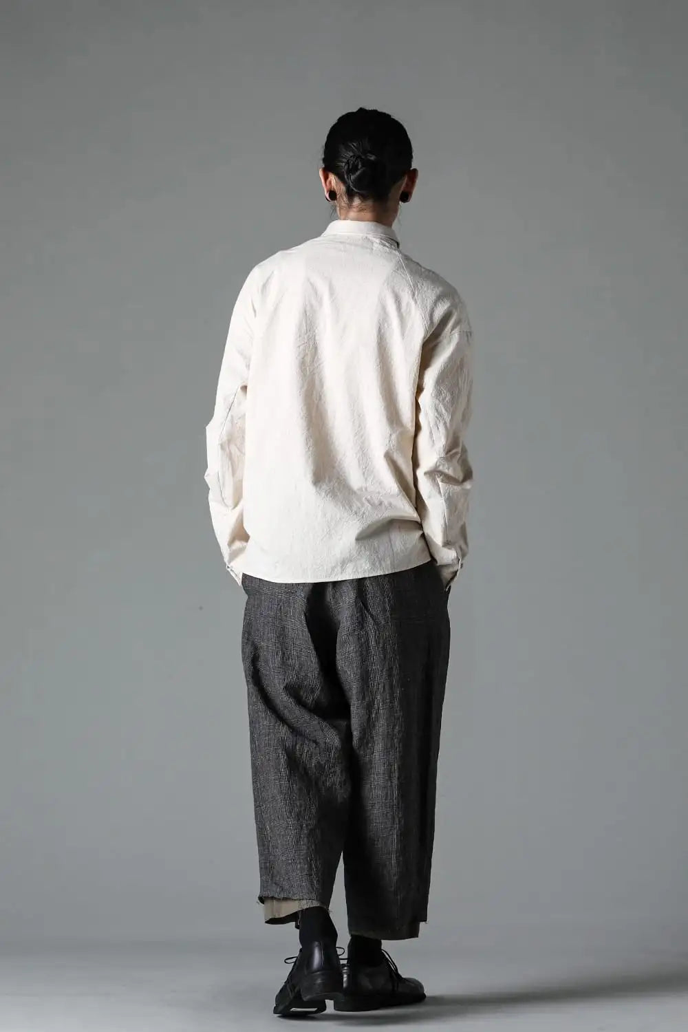 シャツ ルーズフィット コットンヘンプ
