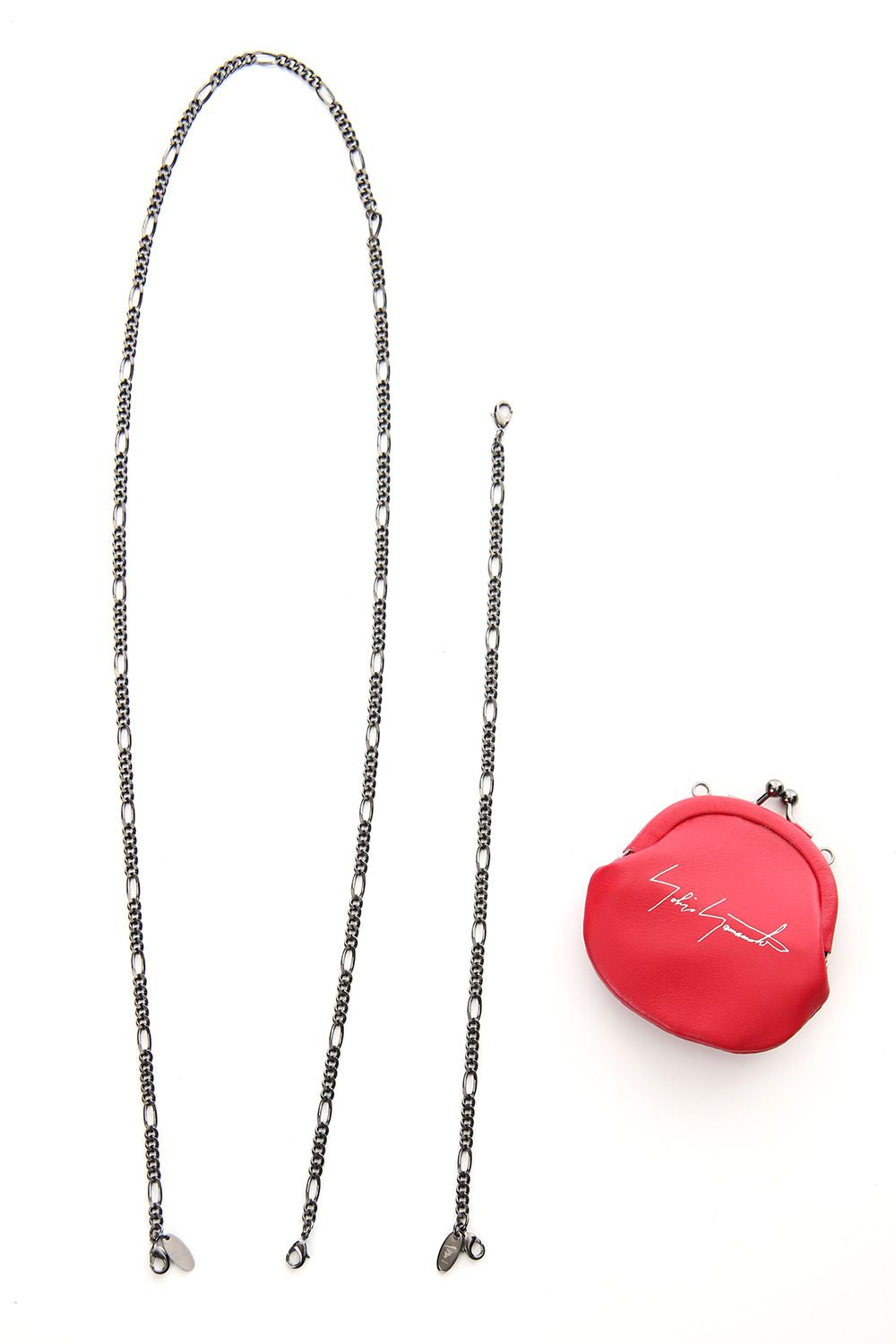 Frame purse Coin Case Red