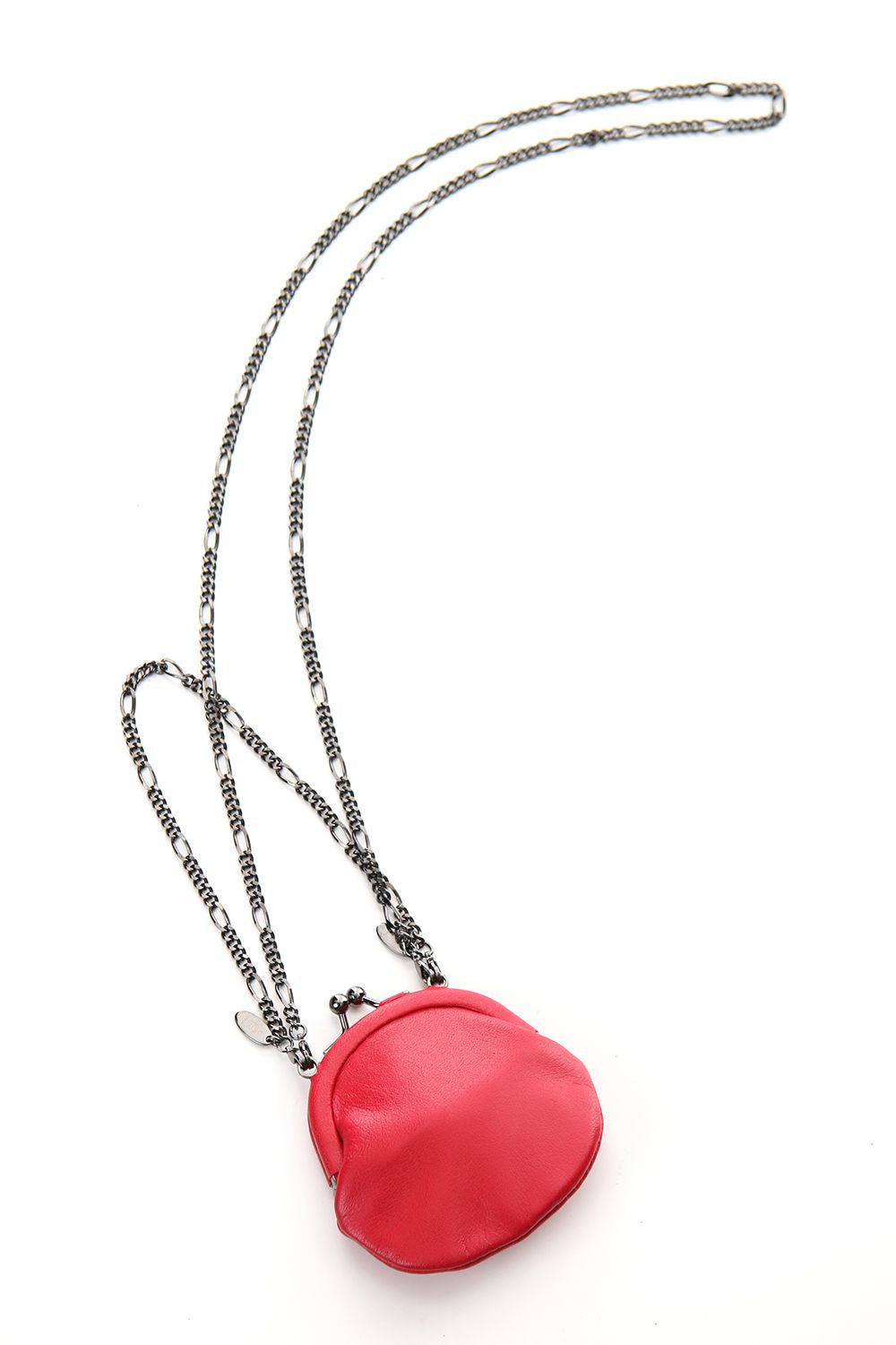 Frame purse Coin Case Red