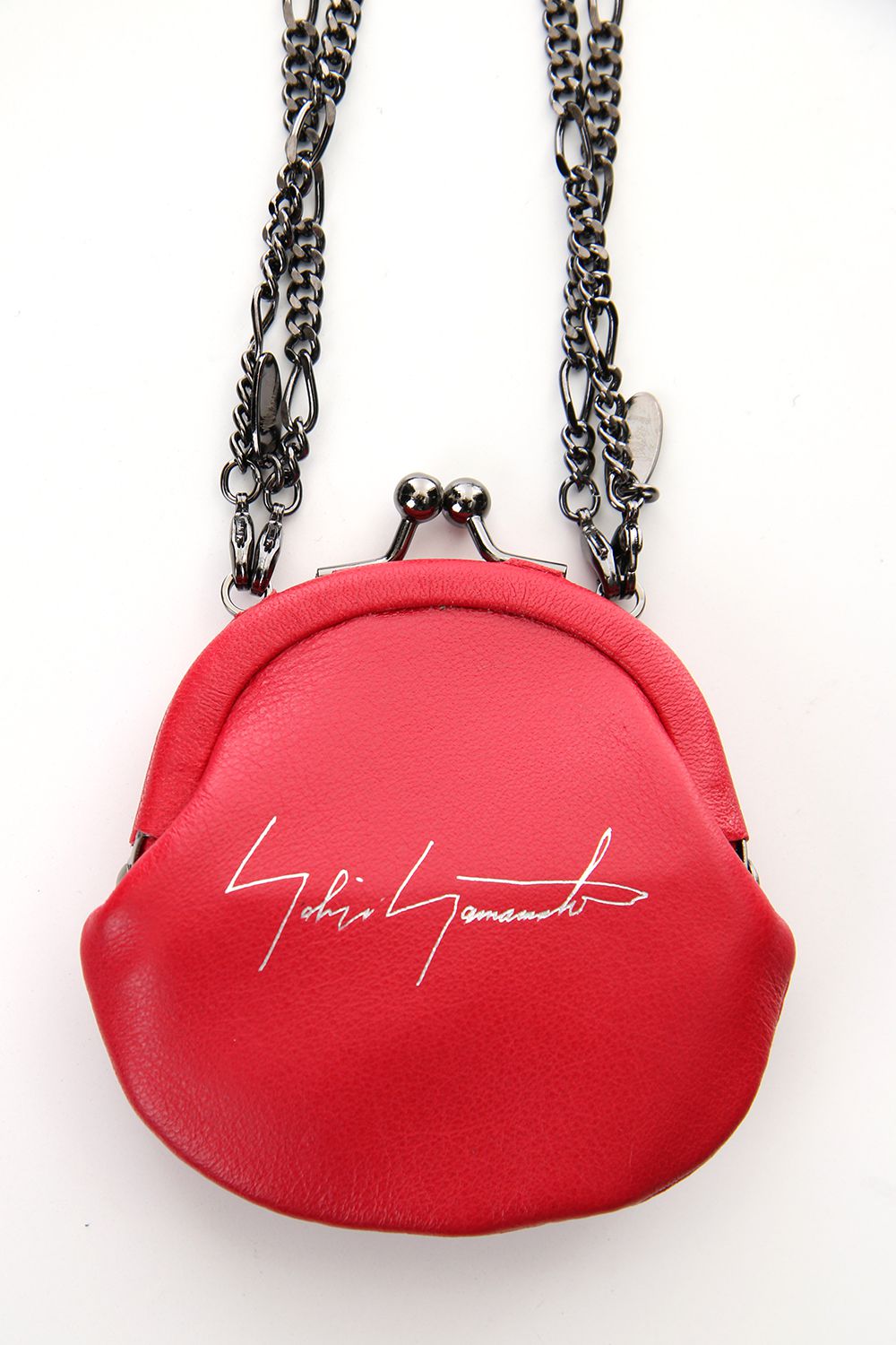 Frame purse Coin Case Red