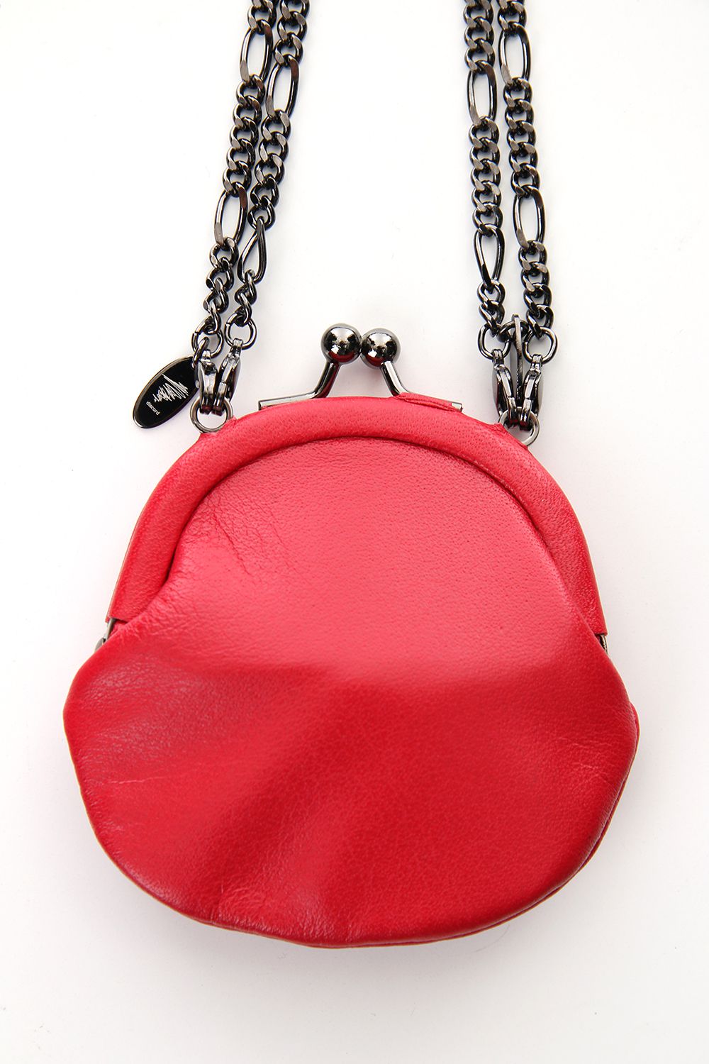 Frame purse Coin Case Red