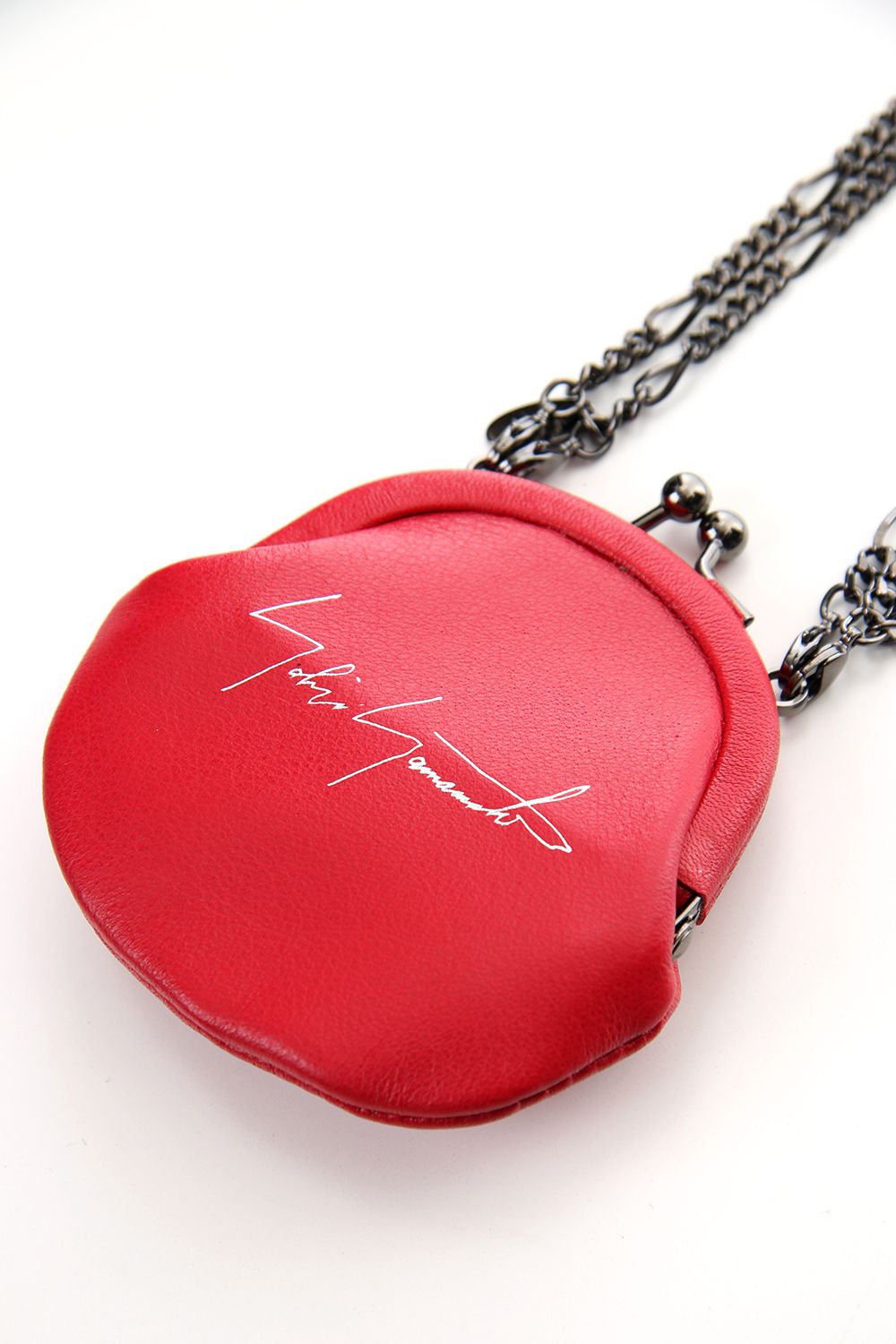 Frame purse Coin Case Red