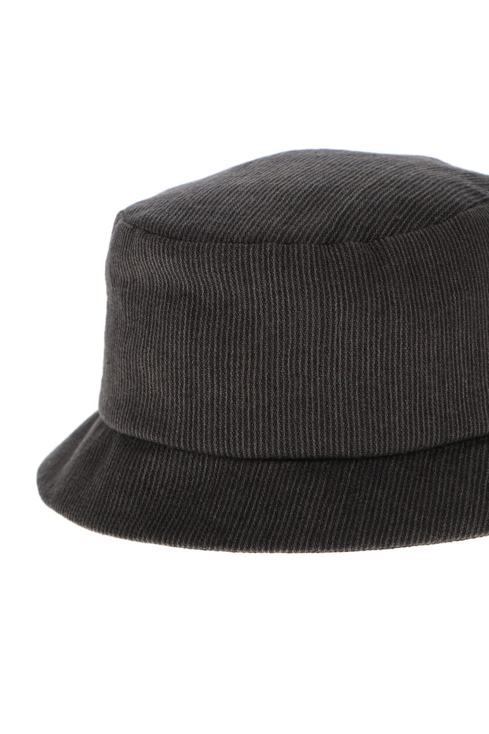 Hat Charcoal Stripe