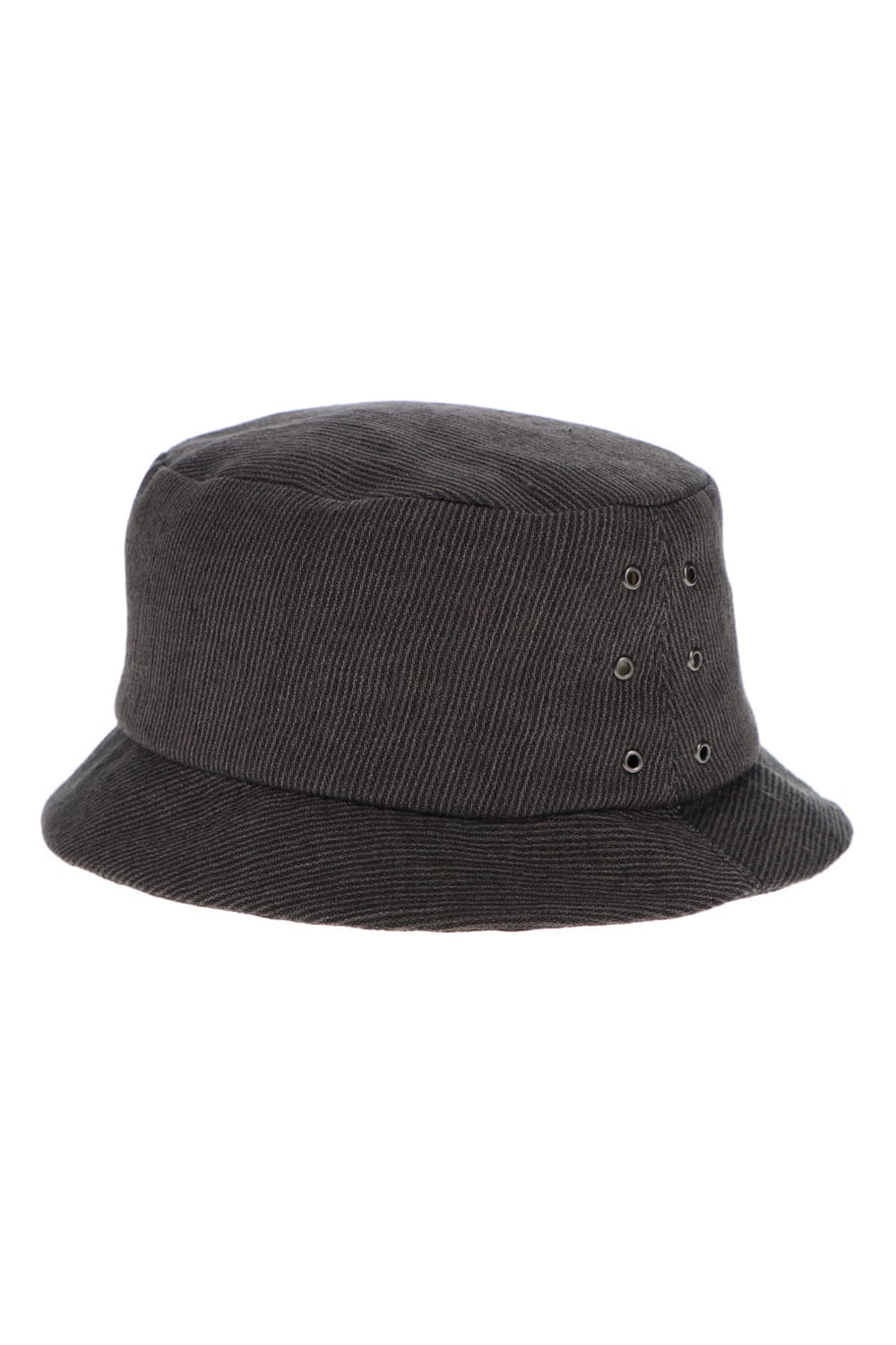 Hat Charcoal Stripe
