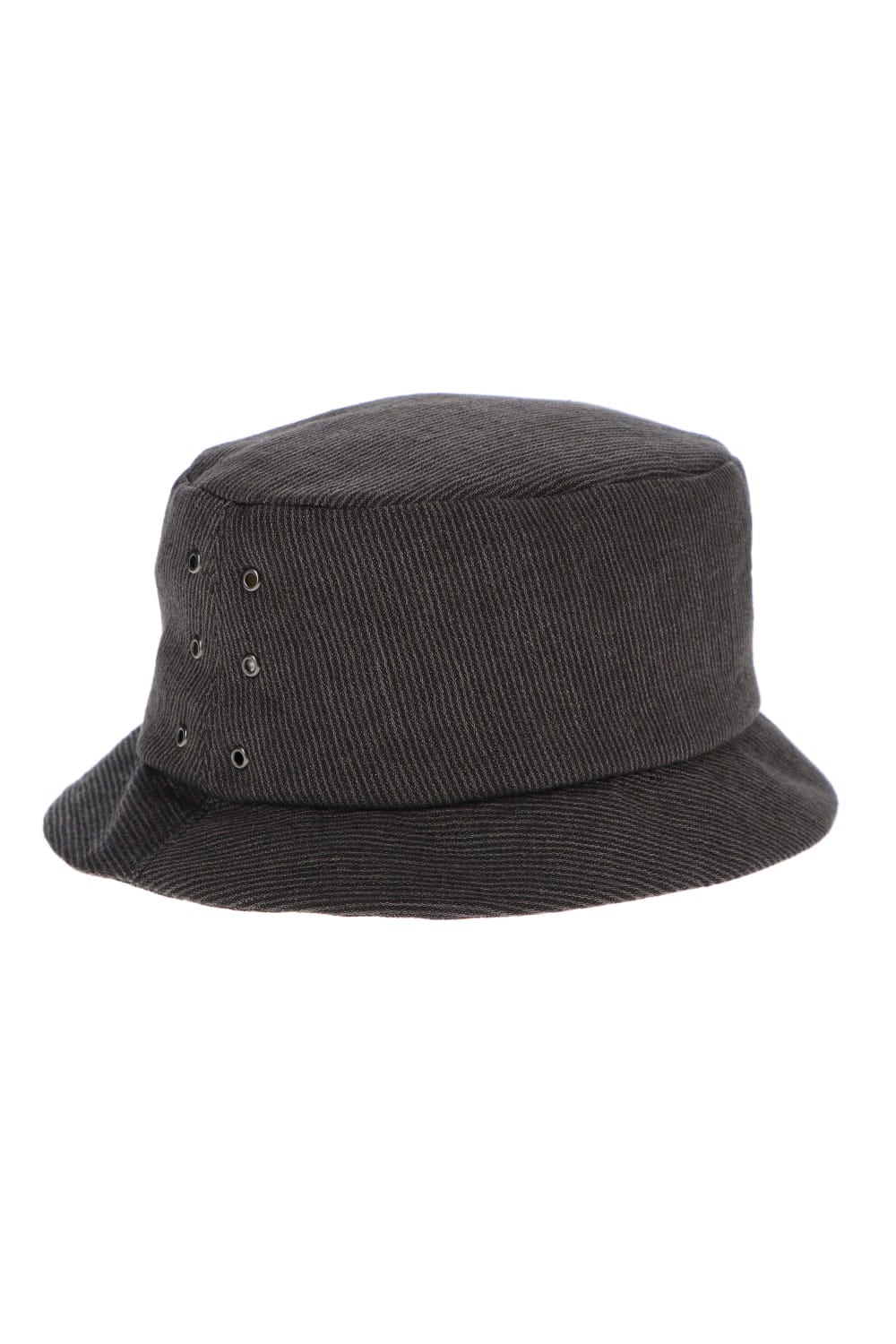 Hat Charcoal Stripe