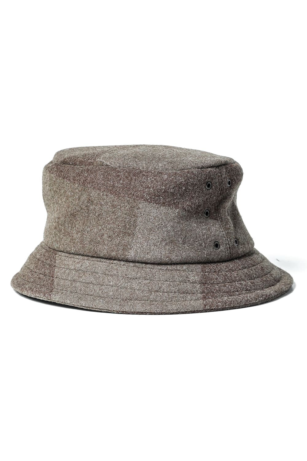 Hat Khaki Check