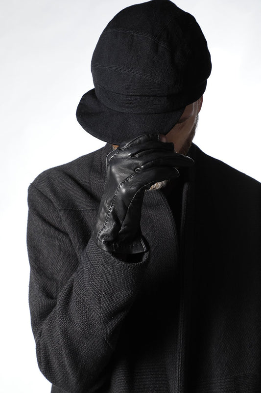 Deer Leather Gloves Fingerless type 