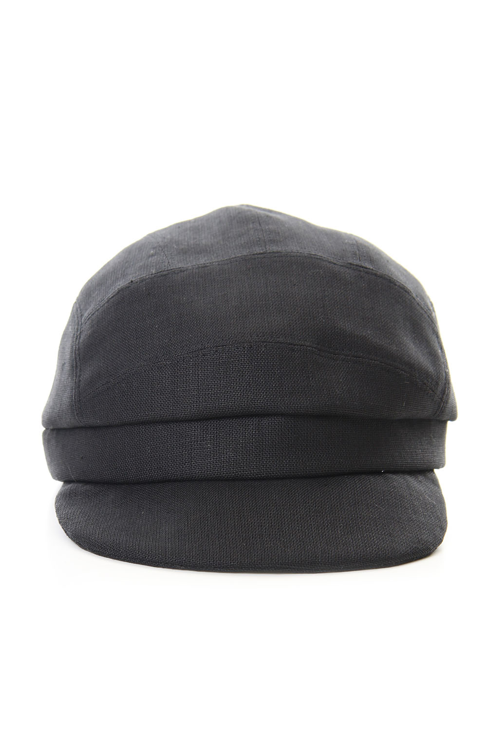 Cap LINEN FABRIC - Black