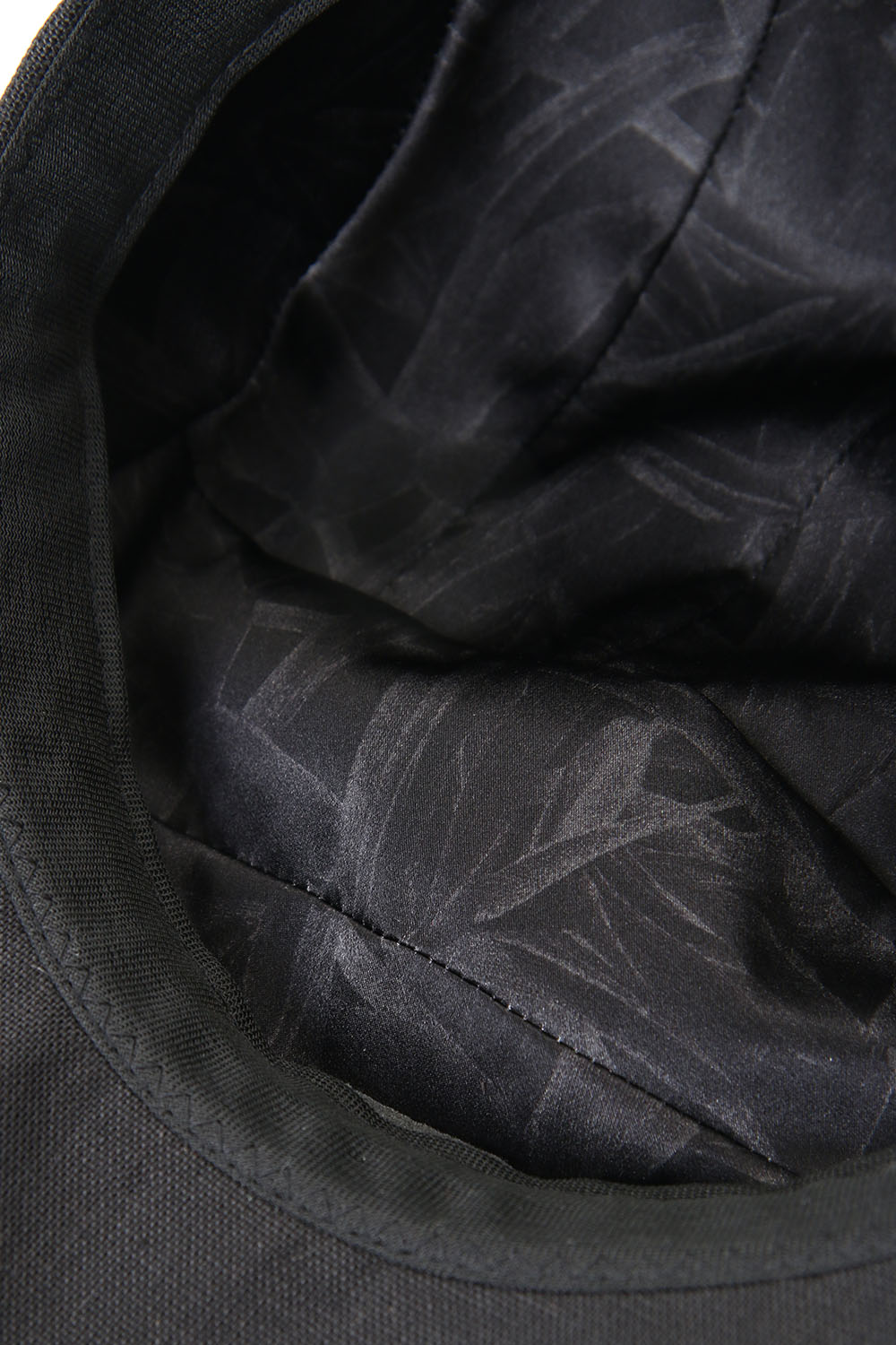 Cap LINEN FABRIC - Black