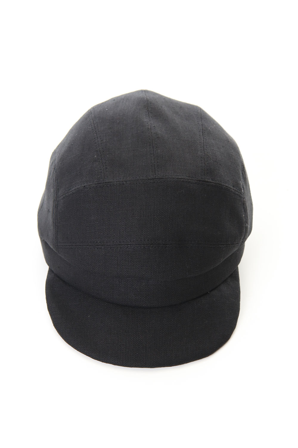 Cap LINEN FABRIC - Black